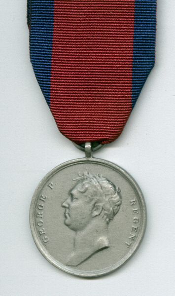 Waterloo Medal obverse